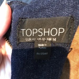 Topshop Dresses - EUC Topshop denim dress Topshop Dresses - EUC Topshop denim dress